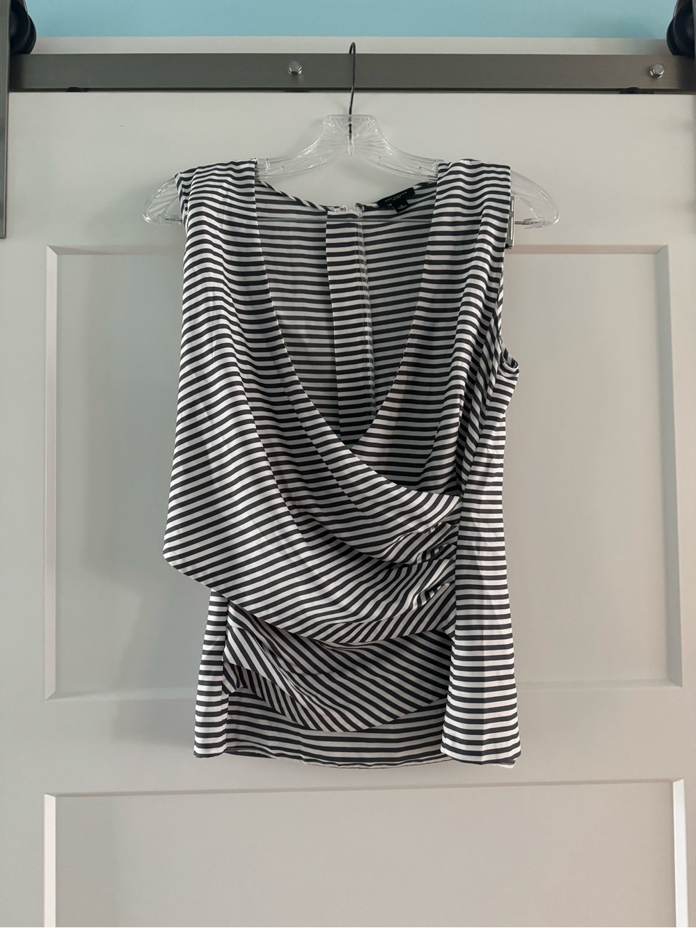 Ann Taylor Striped Sleeveless Top